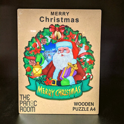 Christmas Santa 1 - Deluxe 3D Wooden Jigsaw Puzzle - The Panic Room Escape Ltd