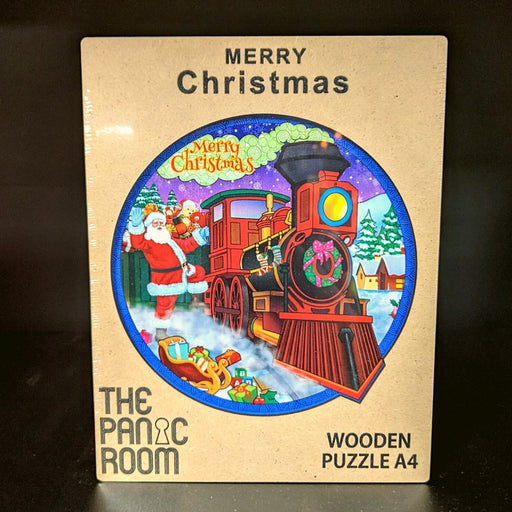 Christmas Train 1 - Deluxe 3D Wooden Jigsaw Puzzle - The Panic Room Escape Ltd