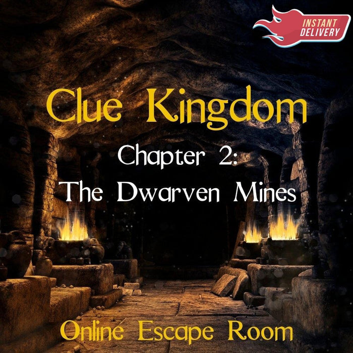 Clue Kingdom: The Dwarven Mines - Online Escape Room Experience - The Panic Room Escape Ltd