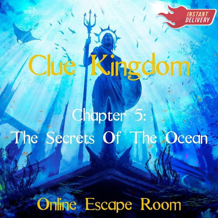Clue Kingdom: The Secrets Of The Ocean - Online Escape Room Experience - The Panic Room Escape Ltd