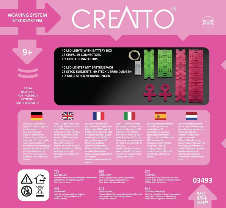 Creatto: The Heart | Build up to 4 Crafting kit | Make, Play & Display - The Panic Room Escape Ltd