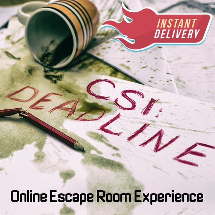 CSI: Deadline - Online Escape Room Experience - The Panic Room Escape Ltd