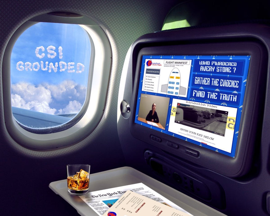 CSI: Grounded - Online Escape Room Experience - The Panic Room Escape Ltd