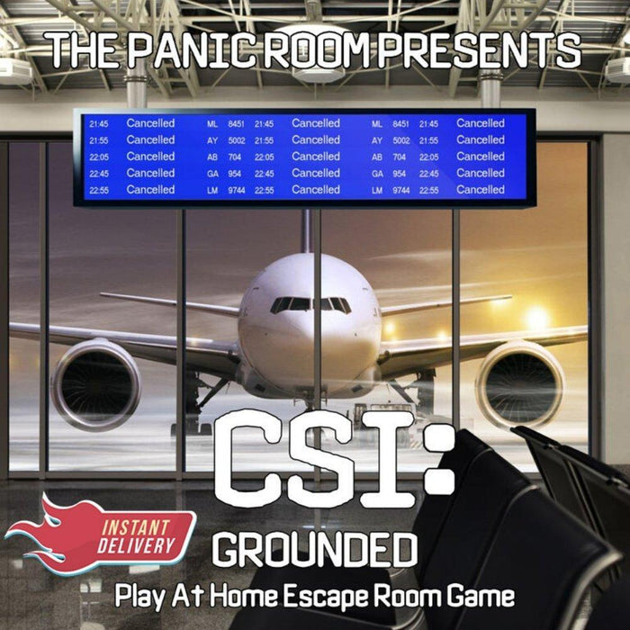 CSI Grounded - Remote Team Building Package - The Panic Room Escape Ltd