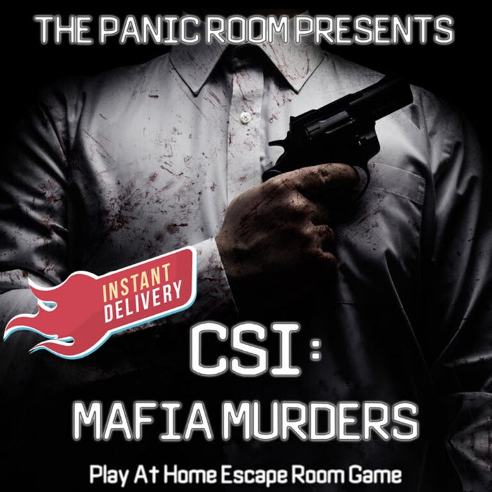 CSI: Mafia Murders - Online Escape Room Experience - The Panic Room Escape Ltd