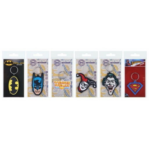DC Comics 2D Keyrings (6 To Choose From) - The Panic Room Escape Ltd