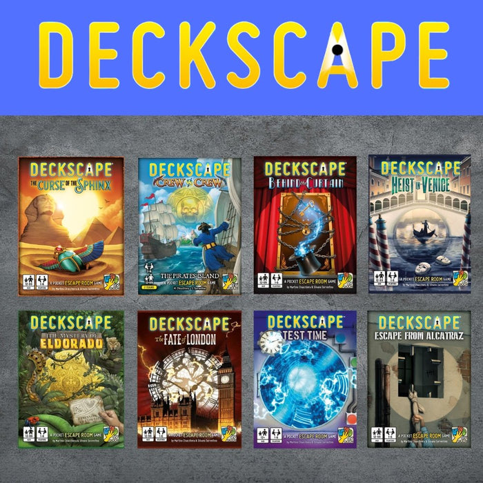 Deckscape - 8 Games To Choose From - The Panic Room Escape Ltd
