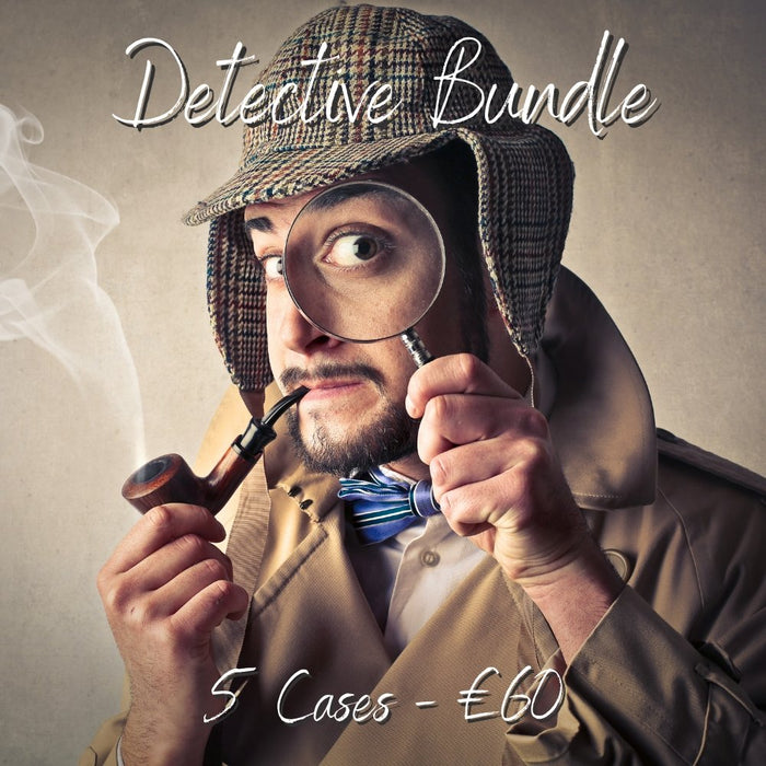 Detective Online Escape Room Bundle - 5 Games - The Panic Room Escape Ltd