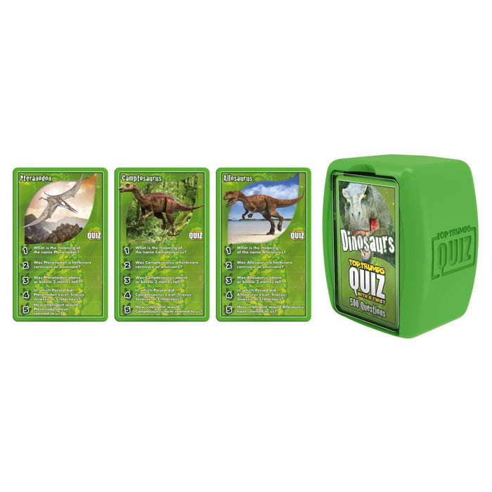 Dinosaurs Quiz Card Game - TOP TRUMPS - The Panic Room Escape Ltd