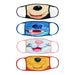 Disney Store Re-Useable Face Coverings Masks Disney Faces 4 Pack - Large - The Panic Room Escape Ltd