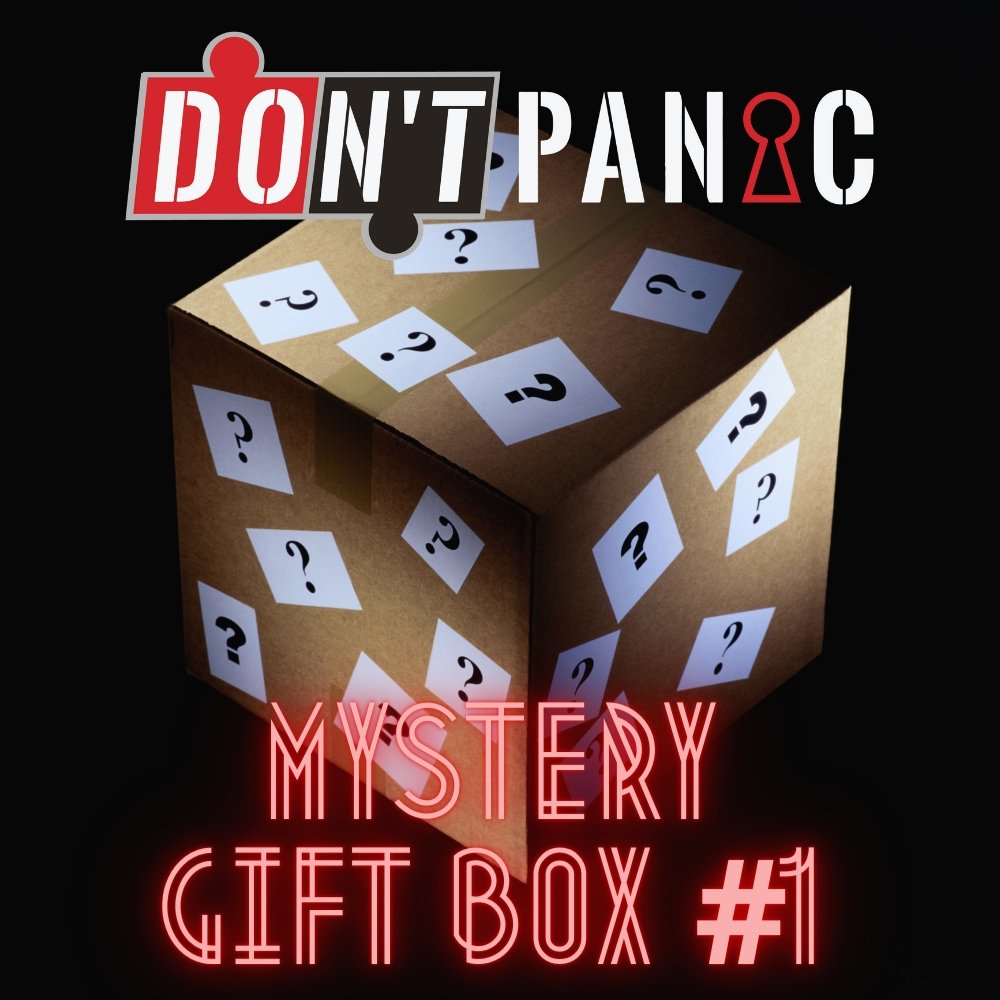 Dont Panic Mystery T Box 1 — The Panic Room Escape Ltd 