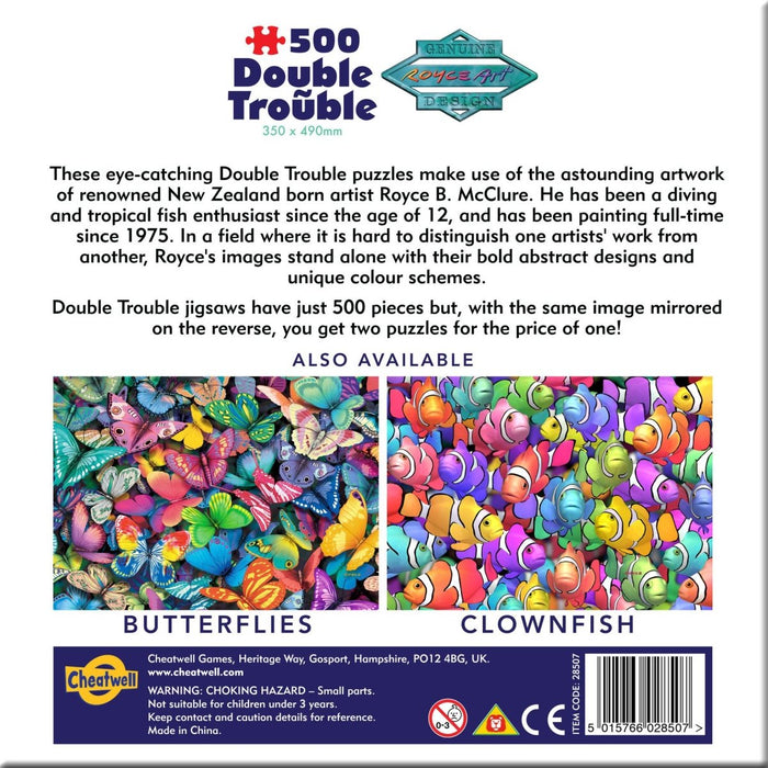 Double-Trouble Jigsaw Puzzle - Balloons (500 pieces) - The Panic Room Escape Ltd