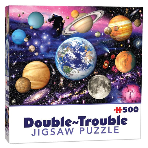 Double-Trouble Jigsaw Puzzle - Planets (500 pieces) - The Panic Room Escape Ltd