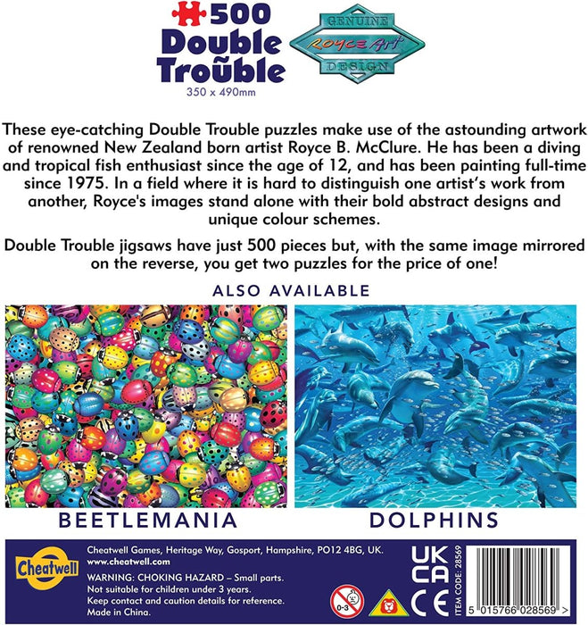 Double-Trouble Jigsaw Puzzle - Planets (500 pieces) - The Panic Room Escape Ltd