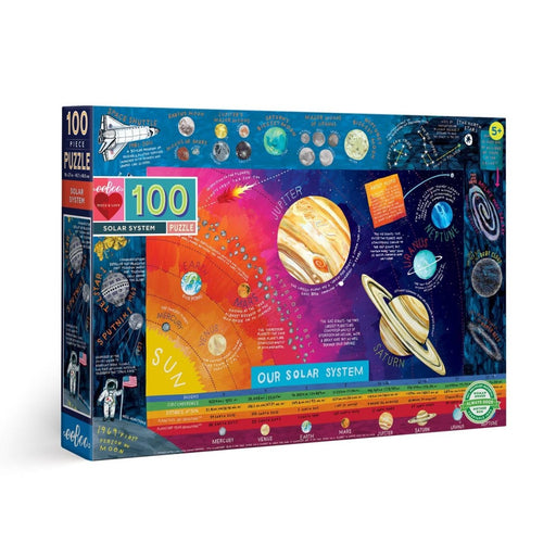 Eeboo 100 piece jigsaw puzzle - Solar System - The Panic Room Escape Ltd