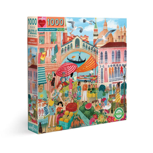 Eeboo 1,000 piece jigsaw puzzle - Venice Open Market - The Panic Room Escape Ltd