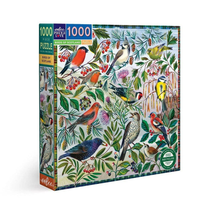 Eeboo Birds Of Scotland - 1000 piece - The Panic Room Escape Ltd
