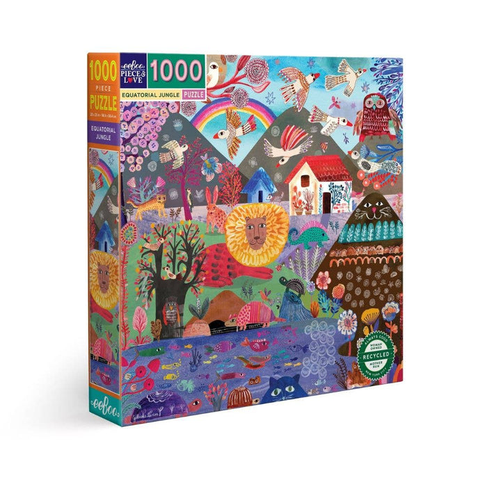 Eeboo Equatorial Jungle - 1000 Piece Puzzle - The Panic Room Escape Ltd