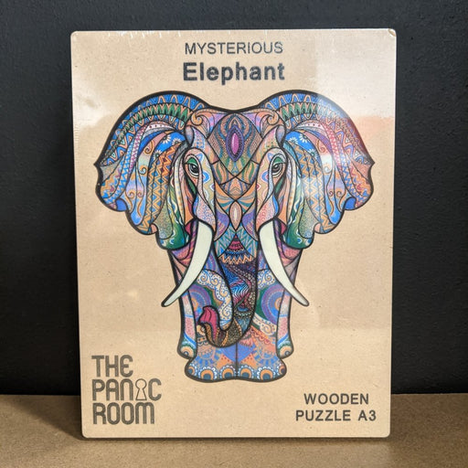 Elephant 3 - Deluxe 3D Wooden Jigsaw Puzzle - The Panic Room Escape Ltd
