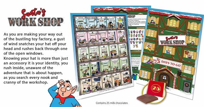 Escape Room Advent Calendars (5 to choose from) - The Panic Room Escape Ltd