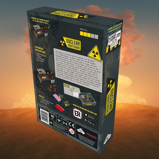 Escape Room the Game Nuclear Countdown Expansion Pack - The Panic Room Escape Ltd