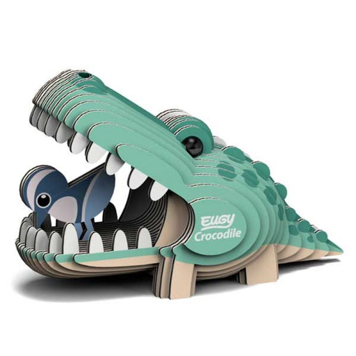EUGY 3D Crocodile Model Craft Kit - The Panic Room Escape Ltd