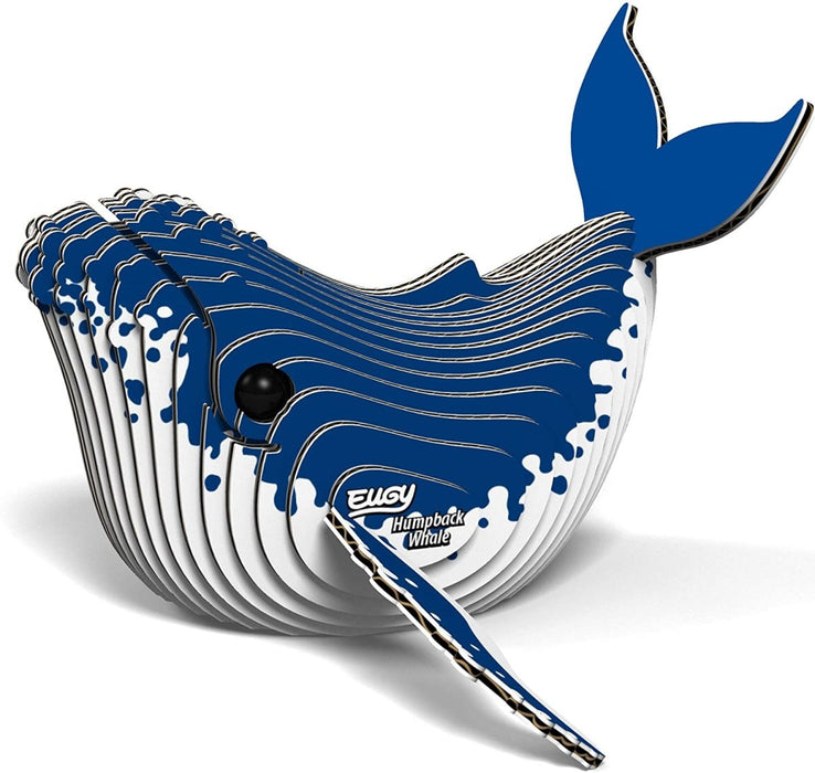 EUGY 3D Humpback Whale Model Craft Kit - The Panic Room Escape Ltd
