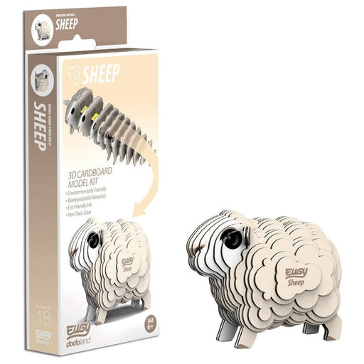 EUGY 3D Sheep Model Craft Kit - The Panic Room Escape Ltd