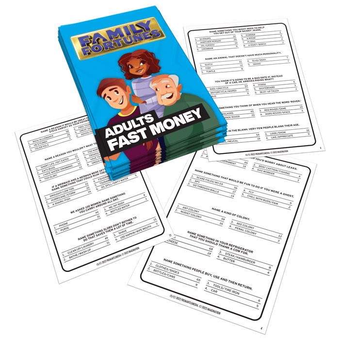 Family Fortunes Kids VS Adults - The Panic Room Escape Ltd