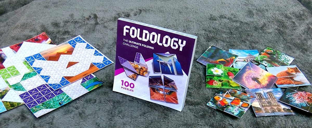 Foldology - Origami Puzzle Game | Hands-On Brain Teasers for Kids, Teens & Adults | 100 Challenges - The Panic Room Escape Ltd