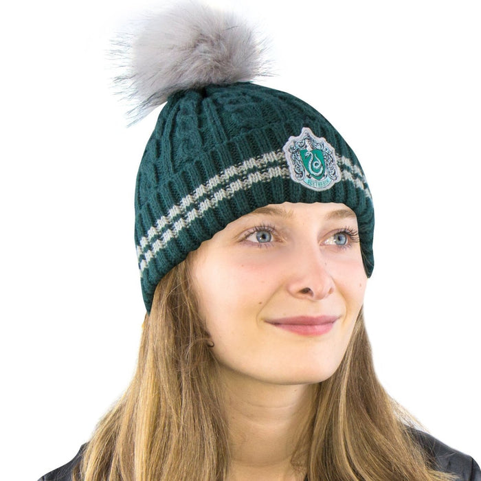 Harry Potter Beanie Hat - Slytherin - The Panic Room Escape Ltd