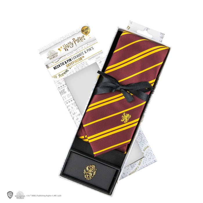 Harry Potter Cinereplica Necktie Premium Gryffindor - The Panic Room Escape Ltd