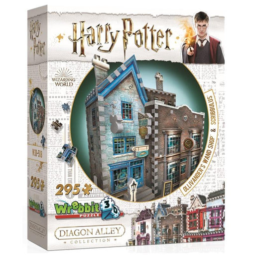 Harry Potter – Diagon Alley Collection: Ollivanders & Scribbulus 3D Puzzle - The Panic Room Escape Ltd