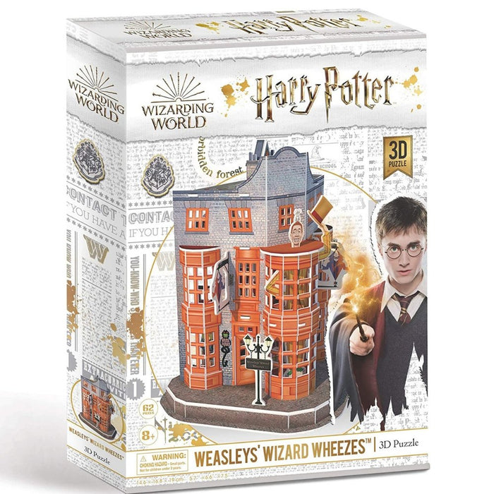 Harry Potter Diagon Alley Weasleys' Wizard Wheezes 3D Puzzle - The Panic Room Escape Ltd