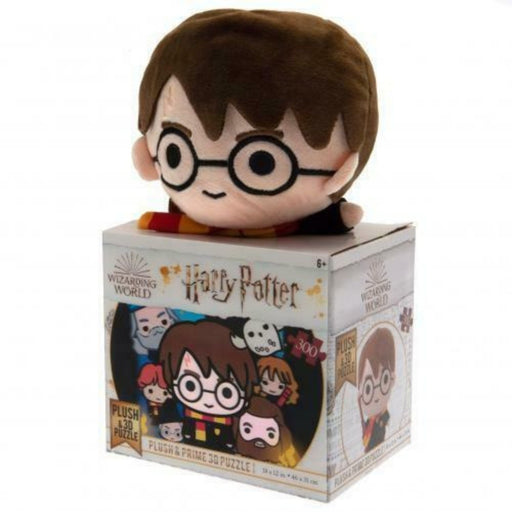 Harry Potter Plush & Harry Potter 3D 300 Piece Puzzle - The Panic Room Escape Ltd