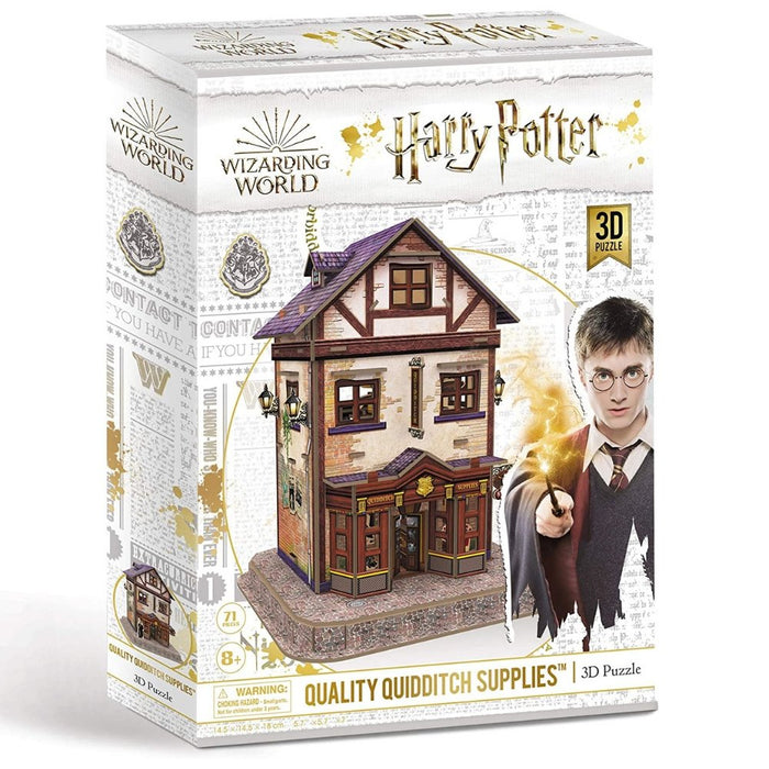 Harry Potter Quality Quidditch Supplies 3D Puzzle - The Panic Room Escape Ltd