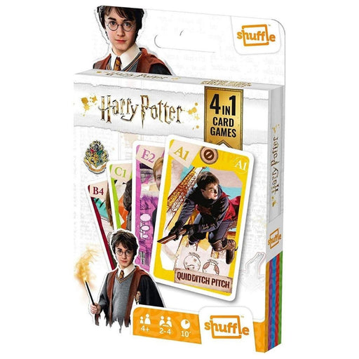 Harry Potter Shuffle Fun 4 in 1 Card Games - The Panic Room Escape Ltd