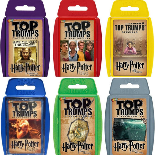 Harry Potter - TOP TRUMPS (6 to choose from) - The Panic Room Escape Ltd
