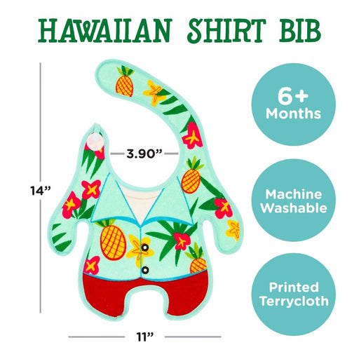 Hawaiian Shirt Bib - The Panic Room Escape Ltd