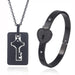 Heart Lock & Key - Necklace & Bracelet Set - The Panic Room Escape Ltd
