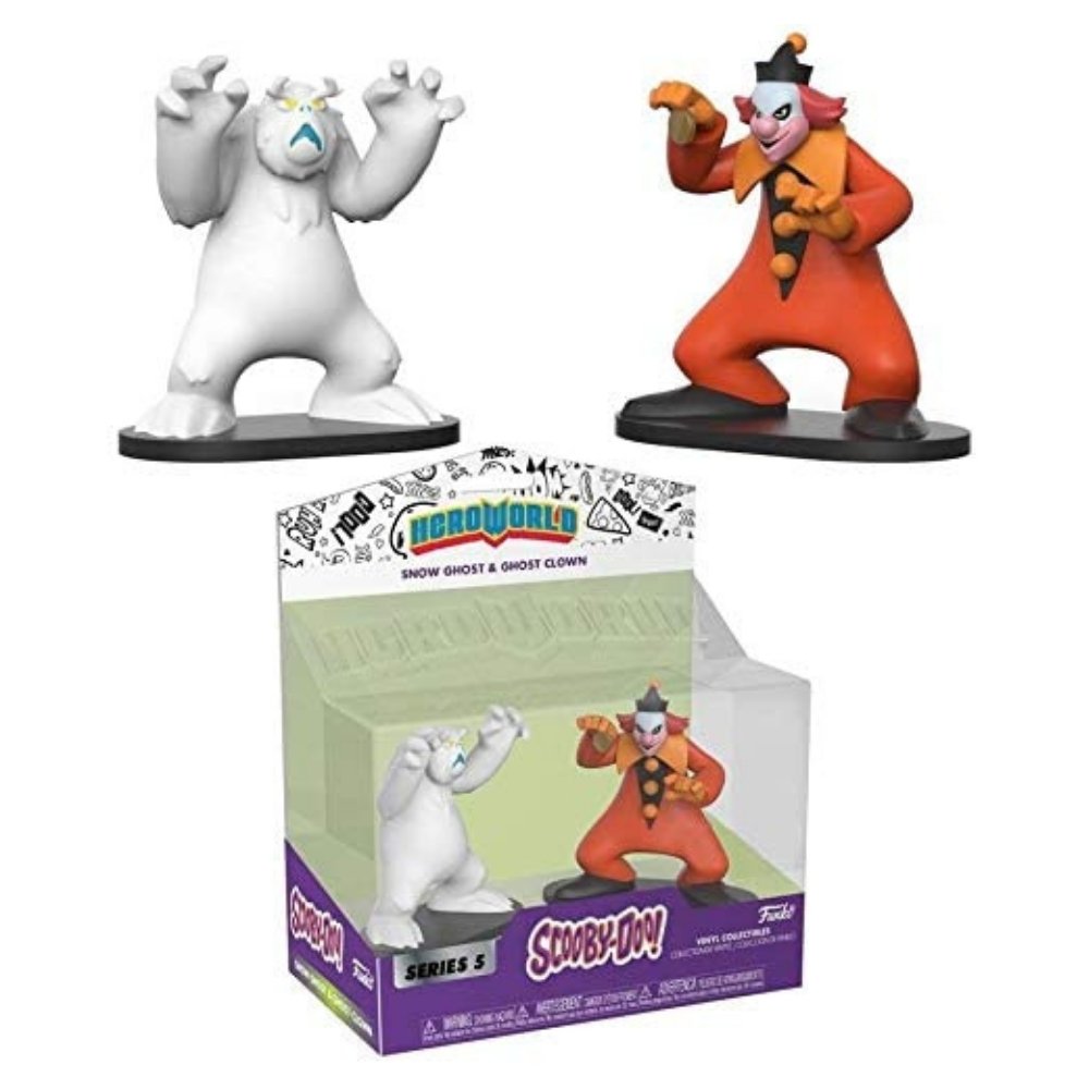 Hero World 2-Pack: Scooby Doo: Ghost Clown & Snow Ghost (Exc) — The Panic  Room Escape Ltd