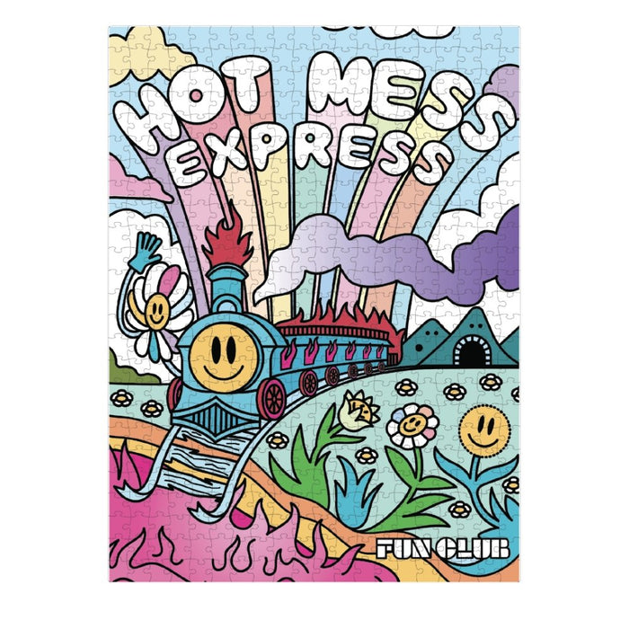 Hot Mess Express - 500pc Jigsaw Puzzle - The Panic Room Escape Ltd