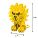 JIGZLE Lion 3D Paper Puzzle Laser Cut Miniature Animals - The Panic Room Escape Ltd
