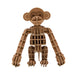 JIGZLE Monkey 3D Paper Puzzle Laser Cut Miniature Animals - The Panic Room Escape Ltd