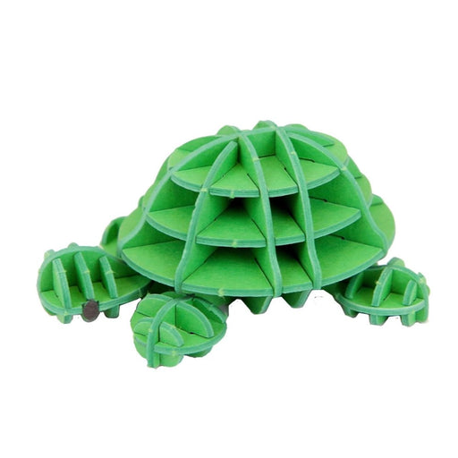 JIGZLE Turtle 3D Paper Puzzle Laser Cut Miniature Animals - The Panic Room Escape Ltd