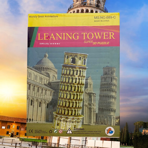 Leaning Tower - 3D Landmark Puzzle - The Panic Room Escape Ltd