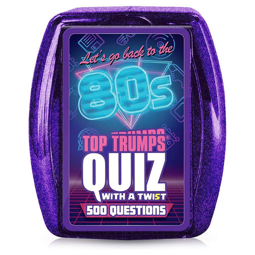 Let's go back to the 80's: Quiz Game- TOP TRUMPS - The Panic Room Escape Ltd