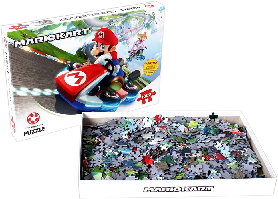 Top Jigsaw Puzzle Mario Kart Around The World - 500 Pieces