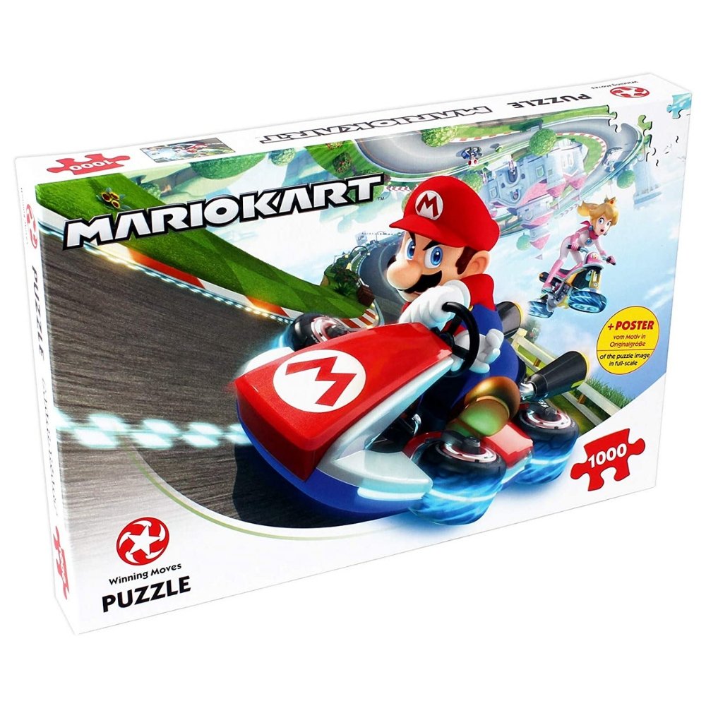 USAopoly Super Mario Mario Kart 1000-Piece Puzzle 