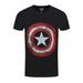 Marvel - Captain America Shield Mens T-Shirt - The Panic Room Escape Ltd